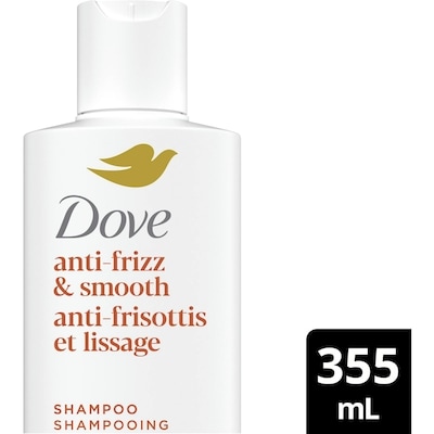 Dove Anti-Frizz Shampoo Cheveux Lisses 355 ml, 1,41 $/100ml