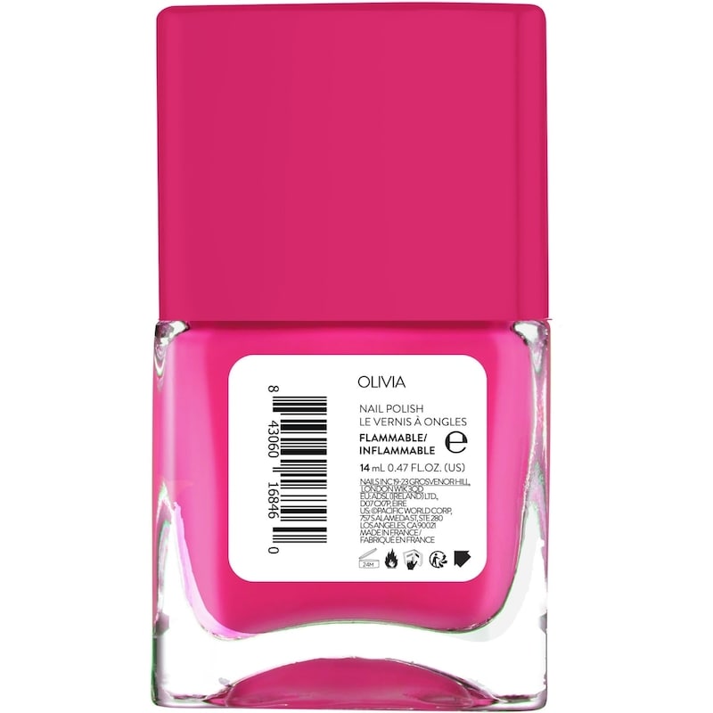 Topless 1 Step Gel Manicure Intense Hot Pink