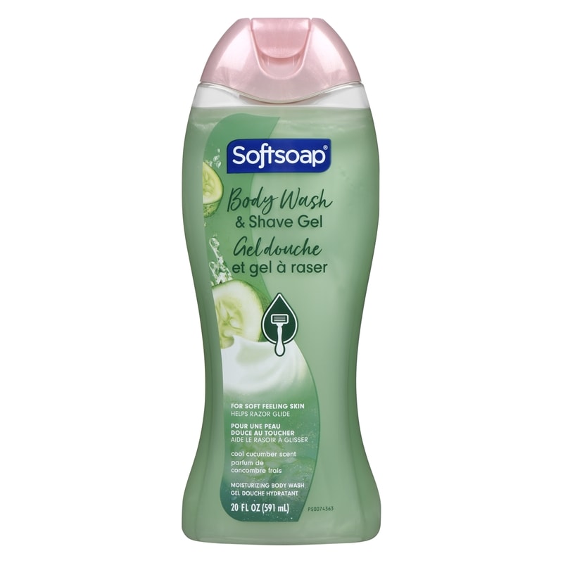 Body Wash & Shave Gel Cool Cucumber Scent