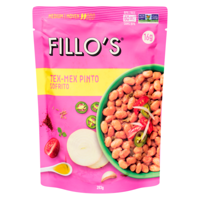FILLO'S Tex-Mex Pinto Sofrito Medium 283 g, $1.76/100g