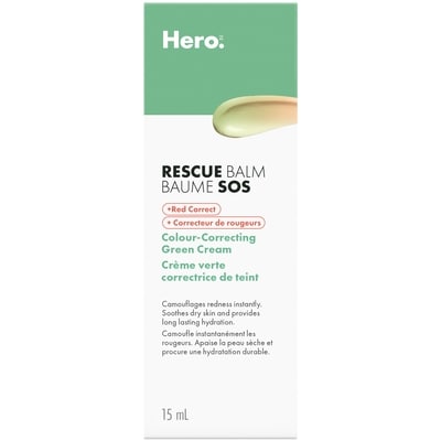 Hero Rescue Balm Colour-Correcting Green Cream 24 ea, $0.71/1ea