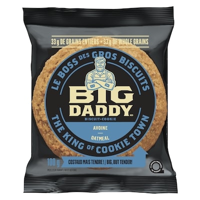 Big Daddy Biscuit avoine, cas 8x100.0 g, 1,00 $/100g
