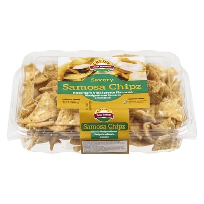 Crispy Savory Samosa Chipz Rosemary Vinaigrette Flavored 280 g, $1.46/100g