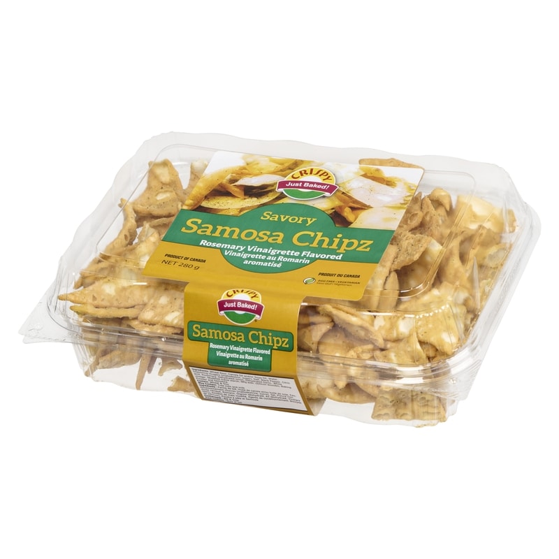 Savory Samosa Chipz Rosemary Vinaigrette Flavored