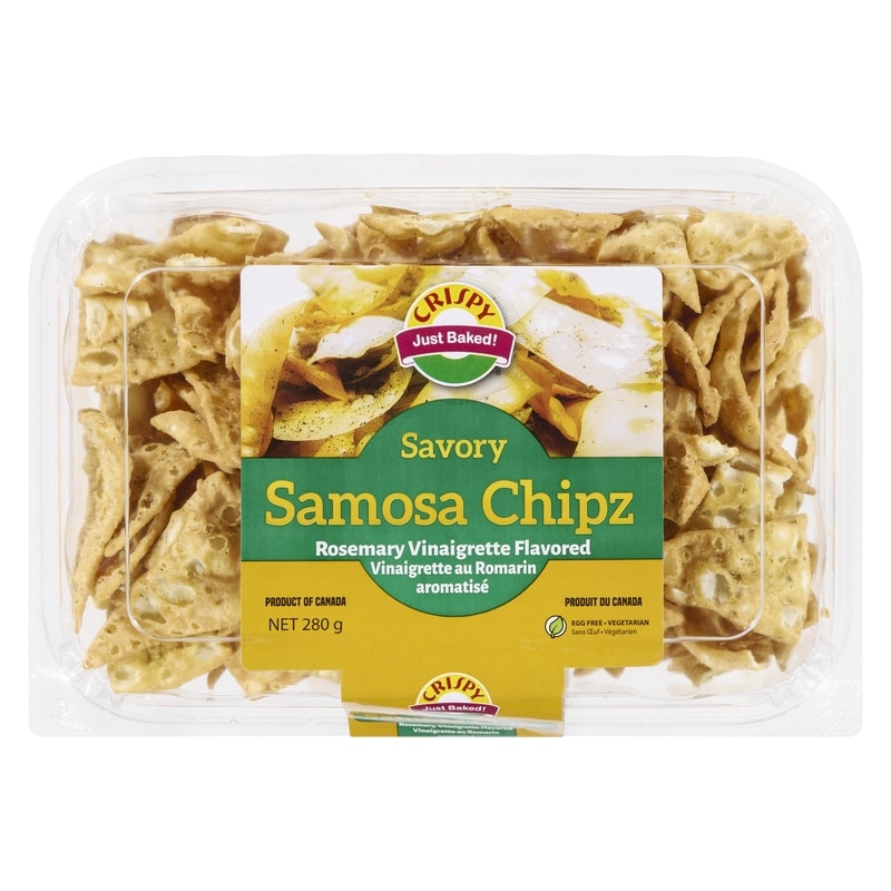 Savory Samosa Chipz Rosemary Vinaigrette Flavored