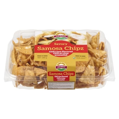 Crispy Savory Samosa Chipz Chili Lime Flavored 280 g, $1.46/100g