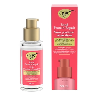 Ogx Sérum scellant Soin protéiné réparateur 50 ml, 18,00 $/100ml