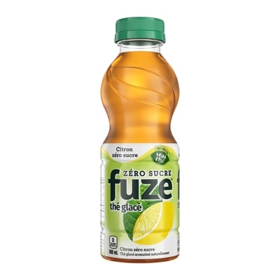 Fuze Thé glacé Citron zéro sucre paquet de 12 12x500.0 ml, 0,37 $/100ml
