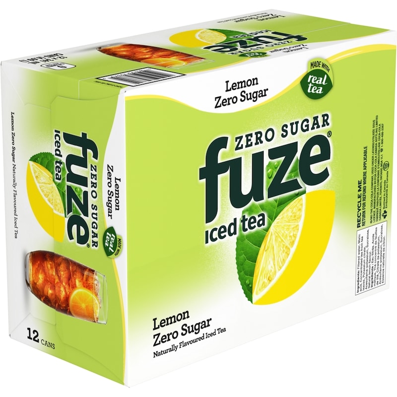 Iced Tea Zero Sugar Lemon Cans