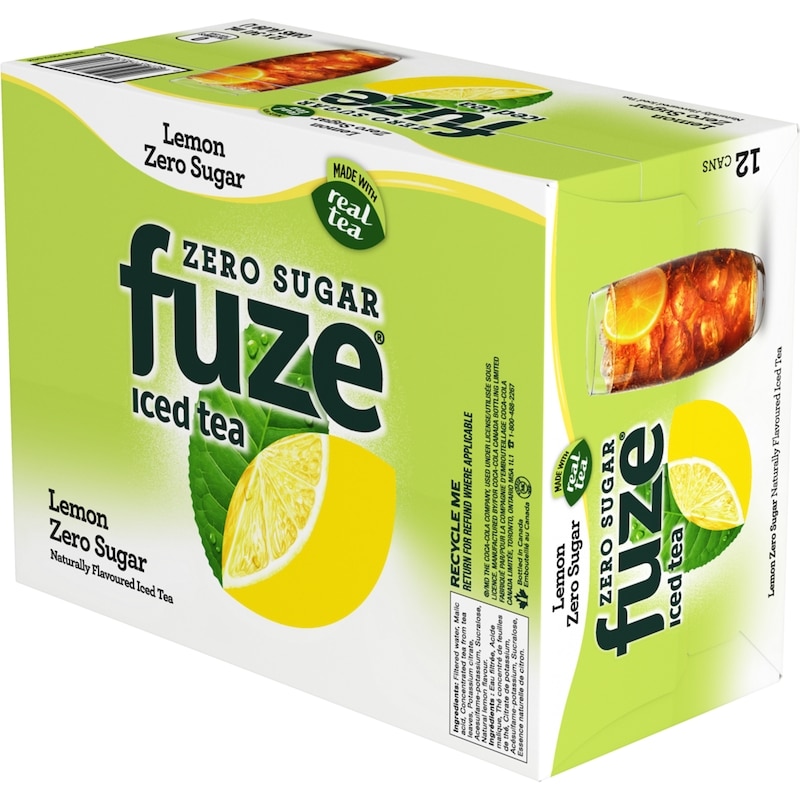 Iced Tea Zero Sugar Lemon Cans