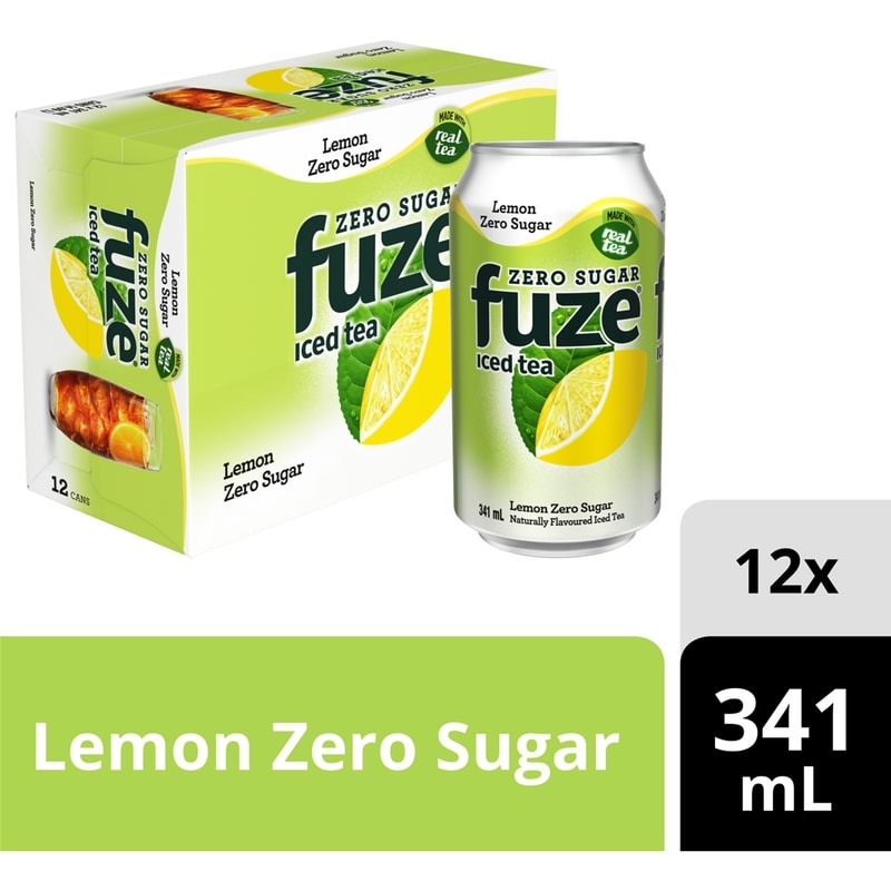 Iced Tea Zero Sugar Lemon Cans