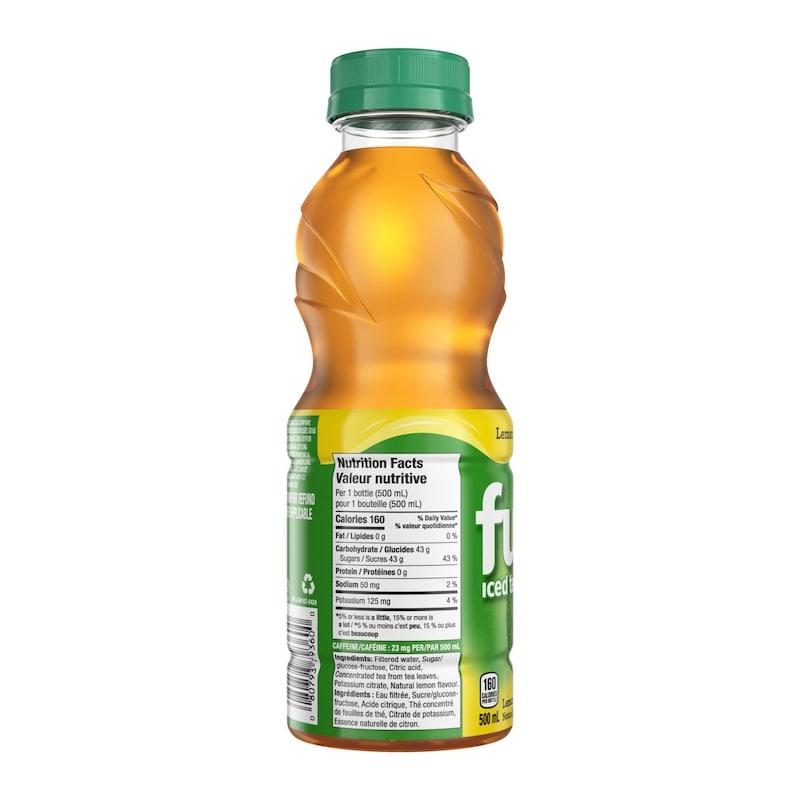 Iced Tea Lemon Bottle