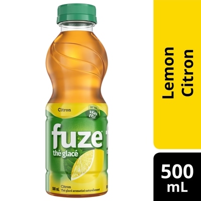 Fuze Thé glacé au citron bouteille 500 ml, 0,70 $/100ml