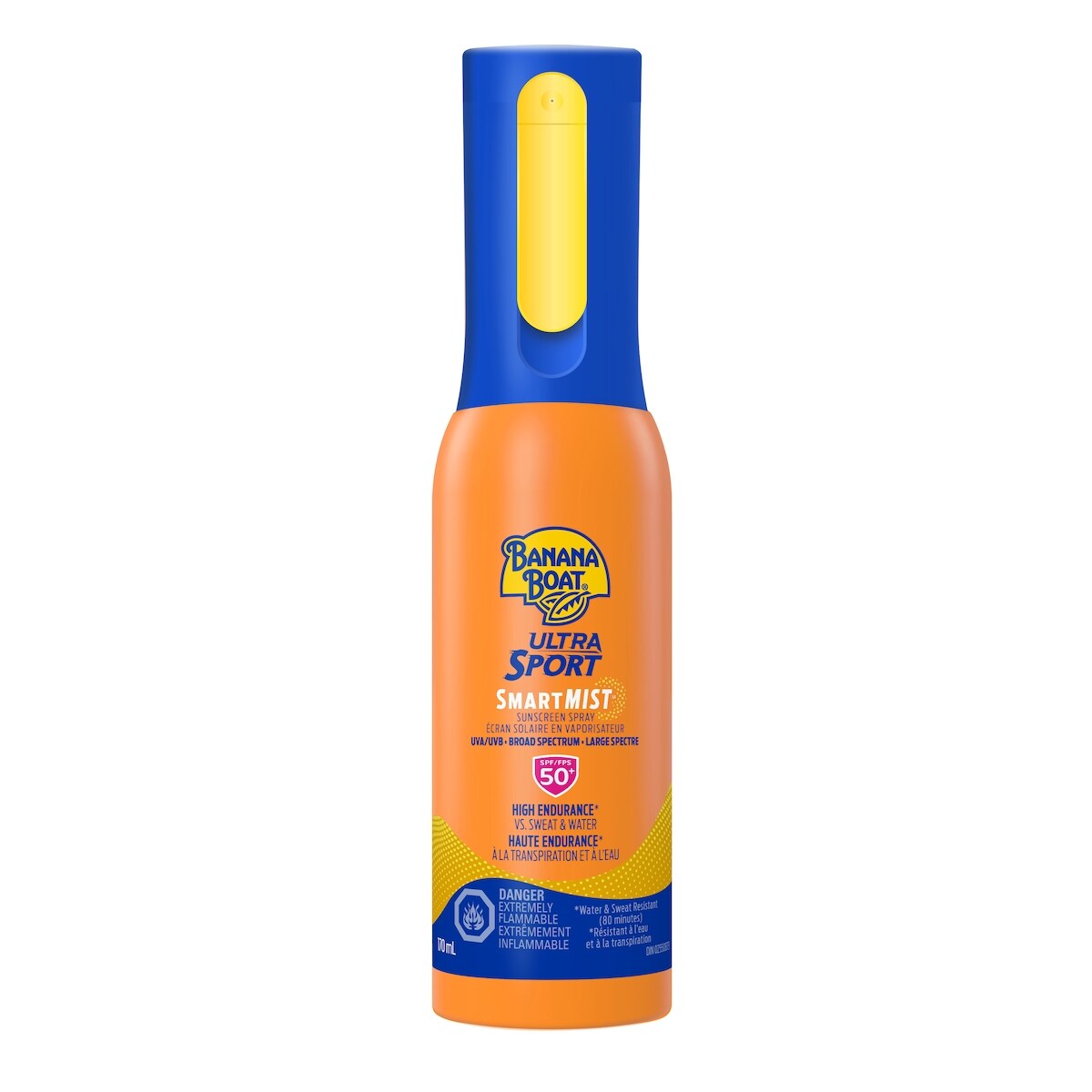 Banana Boat Écran solaire à FPS 50+ Ultra Sport SmartMistMC en vaporisateur 170 ml, 9,41 $/100ml