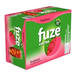 Fuze Iced Tea Raspberry Cans - 12x341.0 ml | Zehrs