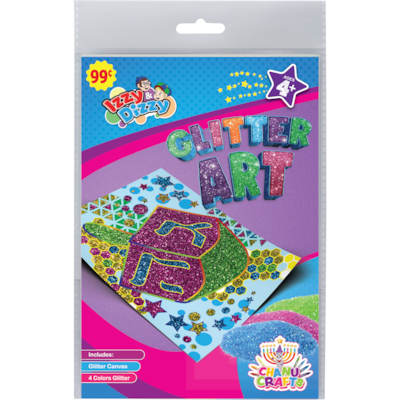 Izzy Dizzy Chanukah Glitter Art 1 ea, $1.00/1ea
