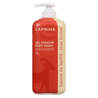 Caprina Body Wash Shea Butter 625 ml, $1.20/100ml