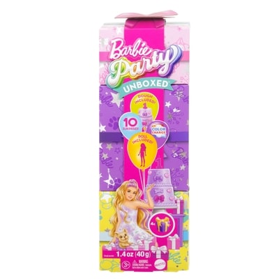 Barbie Party Unboxed™ (Fête En Boîtes) Poupée Et Accessoires 1 ea, 30,00 $/1ch