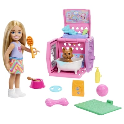 Poupée et coffret de jeu