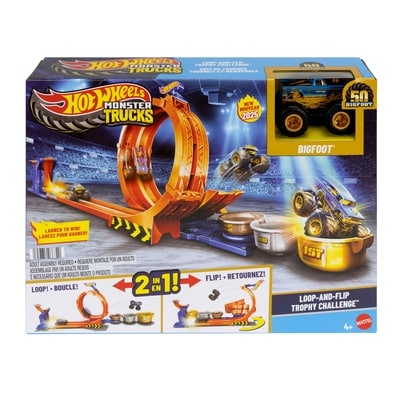 Hot Wheels Monster Trucks Big Foot Loop-And-Flip 1 ea, $35.00/1ea