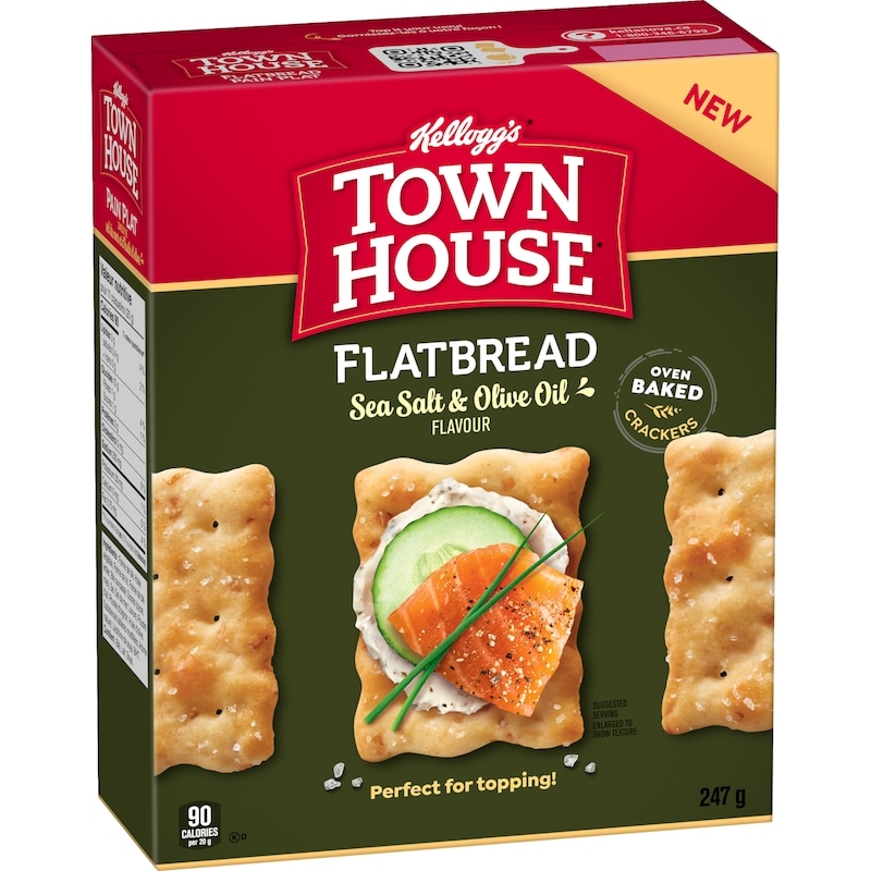 Flatbread Sea Salt & Olive Oil Flavour