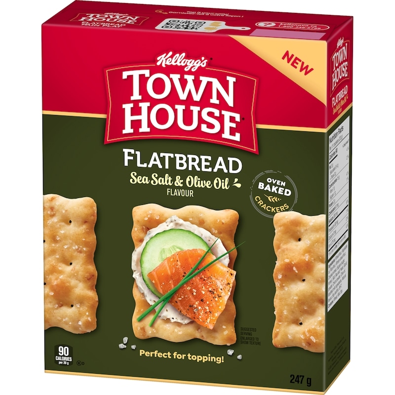 Flatbread Sea Salt & Olive Oil Flavour