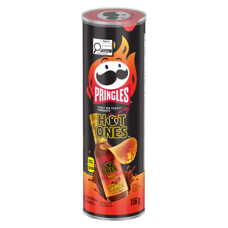 Hot Ones Potato Chips Rojo Flavour