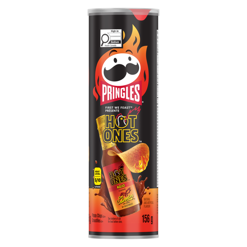 Hot Ones Potato Chips Rojo Flavour