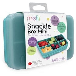 Melii Snackle - 6 Compartment - Blue  1 ea, $6.00/1ea