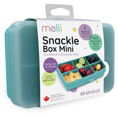 Melii Contenant Snackle - Bleu 1 ea, 10,00 $/1ch
