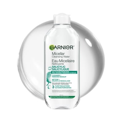 Garnier Micellar Cleansing Water All-in-1 with Salicylic Acid 400 ml, $3.37/100ml