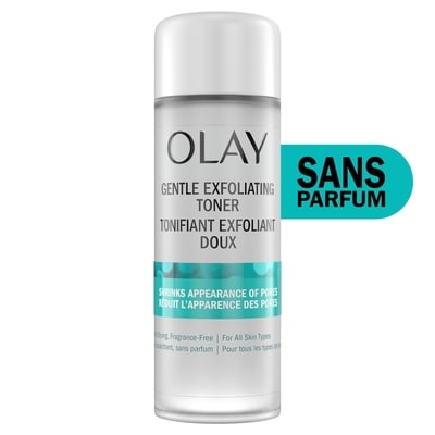 Olay Tonifiant exfoliant doux, sans parfum, soin pour les pores et nettoyant pour le visage qui débouche les pores et en réduit l’apparence, 120mL (4,1oz liq.) 120 ml, 16,66 $/100ml