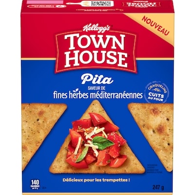 Kellogg’s Pita saveur de fines herbes méditerranéennes 247 g, 1,82 $/100g