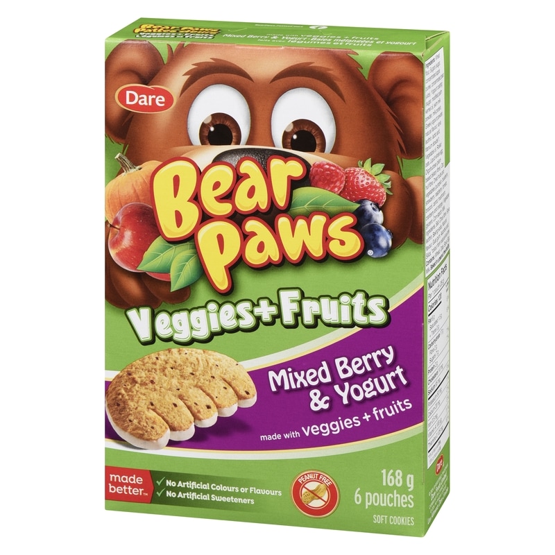 Soft Cookies Veggies + Fruits Mixed Berry & Yogurt