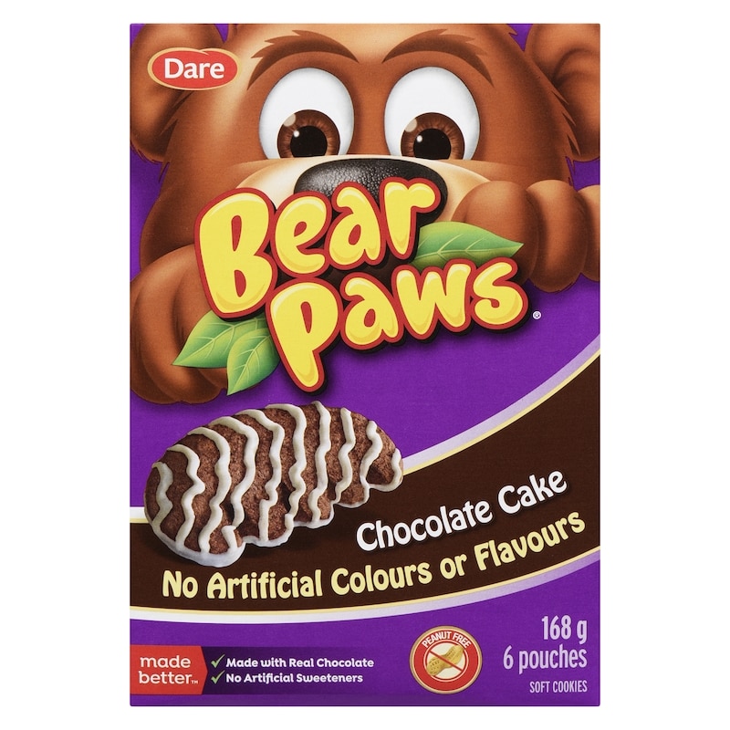 Bear Paws Chocolate Cake