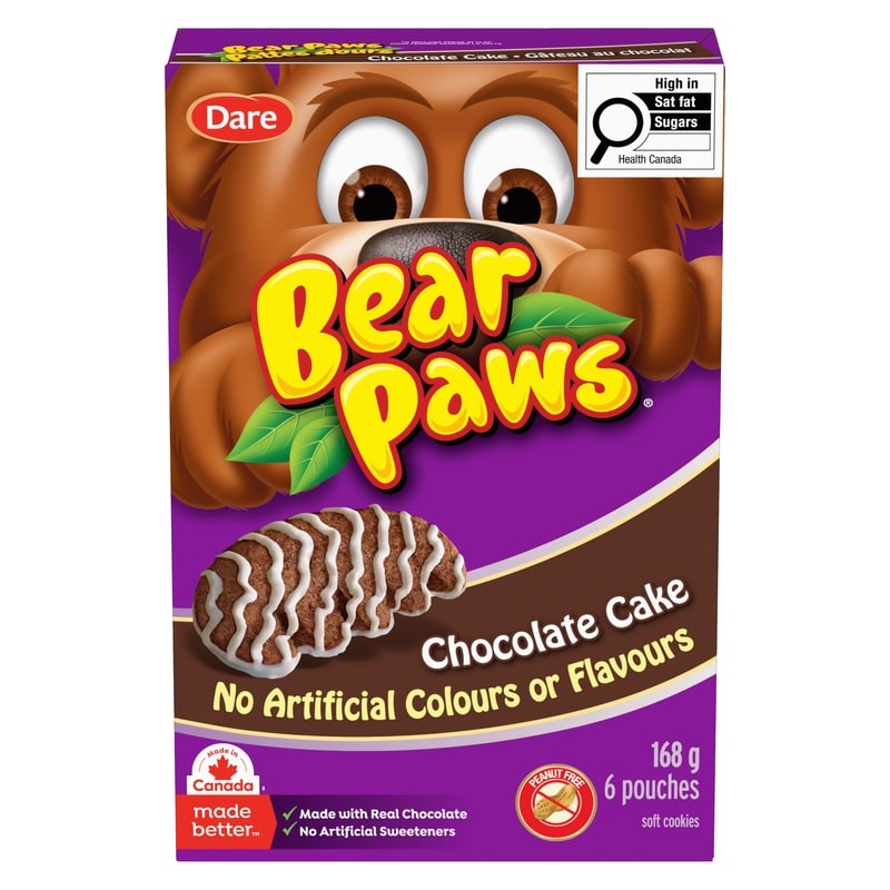 Dare Bear Paws Cinnamon Bun Cookies - 168 g | No Frills Online