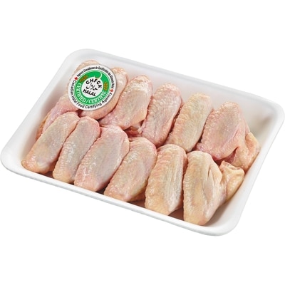 null Whole Chicken Wings Club Pack, Halal $14.75/1kg $6.69/1lb