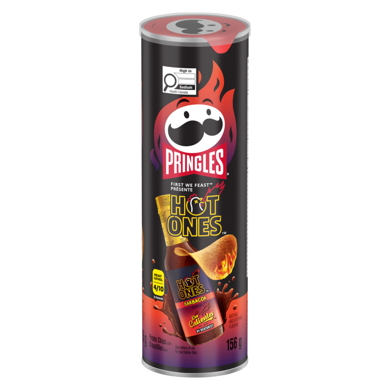 Hot Ones Potato Chips Barbacoa Flavour