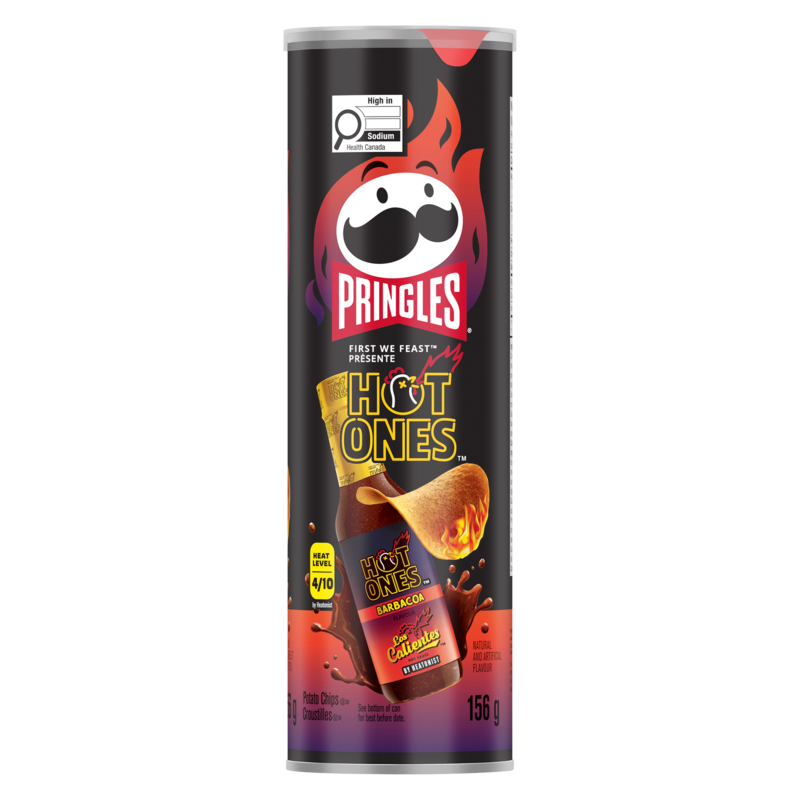 Hot Ones Potato Chips Barbacoa Flavour