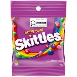 Skittles Berry Explosion Chewy Candy, Sharing Bag 170 g, $1.76/100g