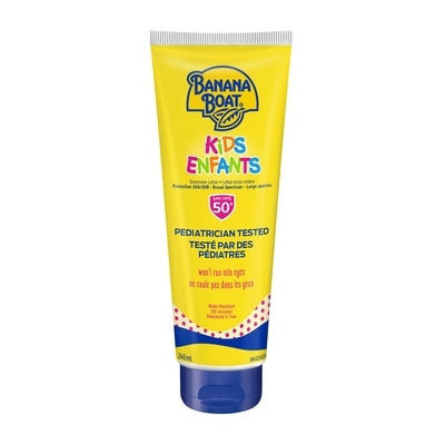 Banana Boat Kids Sunscreen Lotion SPF 50+ 240 ml, $6.04/100ml