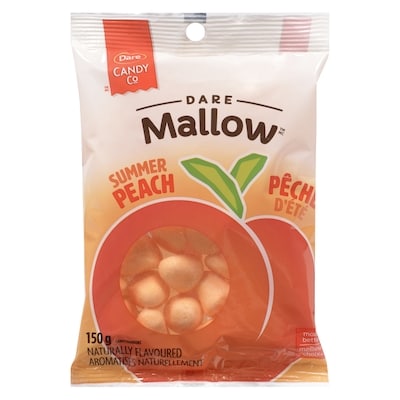 Dare Dare mallow bonbons pêche d'été 150 g, 1,79 $/100g