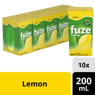 Fuze Lemon Iced Tea 10x200.0 ml, $0.21/100ml