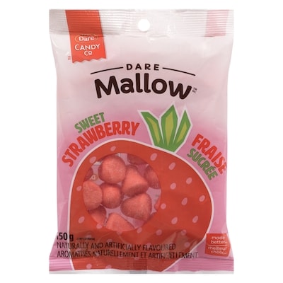 Dare Dare Mallow Candy Sweet Strawberry 150 g, $1.67/100g