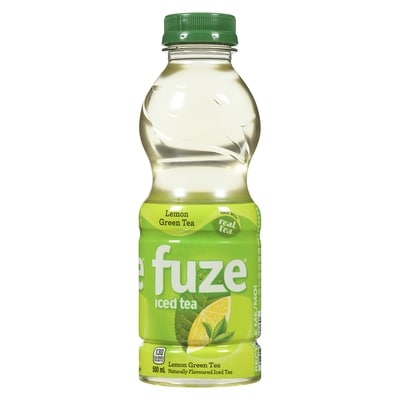 Fuze Iced Tea Green Tea Lemon, bottle 500 ml, $0.50/100ml