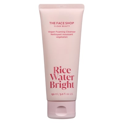 The Face Shop Nettoyant moussant végétalien rice water bright 150 ml, 11,66 $/100ml