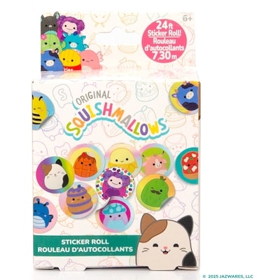 Squishmallows Original Squishmallows™ Sticker Roll 1 ea, $3.50/1ea