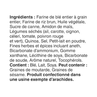 Craquelins Breton Simplement bien fait Aneth et fines herbes
