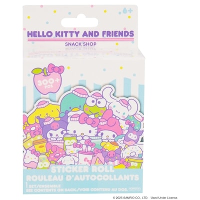 Hello Kitty Hello Kitty® And Friends Snack Shop Sticker Roll 1 ea, $3.50/1ea