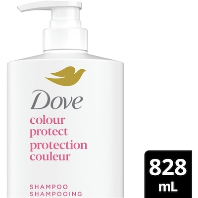 Dove Colour Protect Colour Treated Hair Shampoo 828 ml, $1.75/100ml